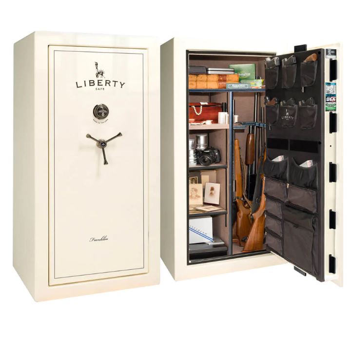 Liberty Gun Safe - Franklin Series 23 - USA Made 110 Minutes at 1200º F franklin 25, franklin 23