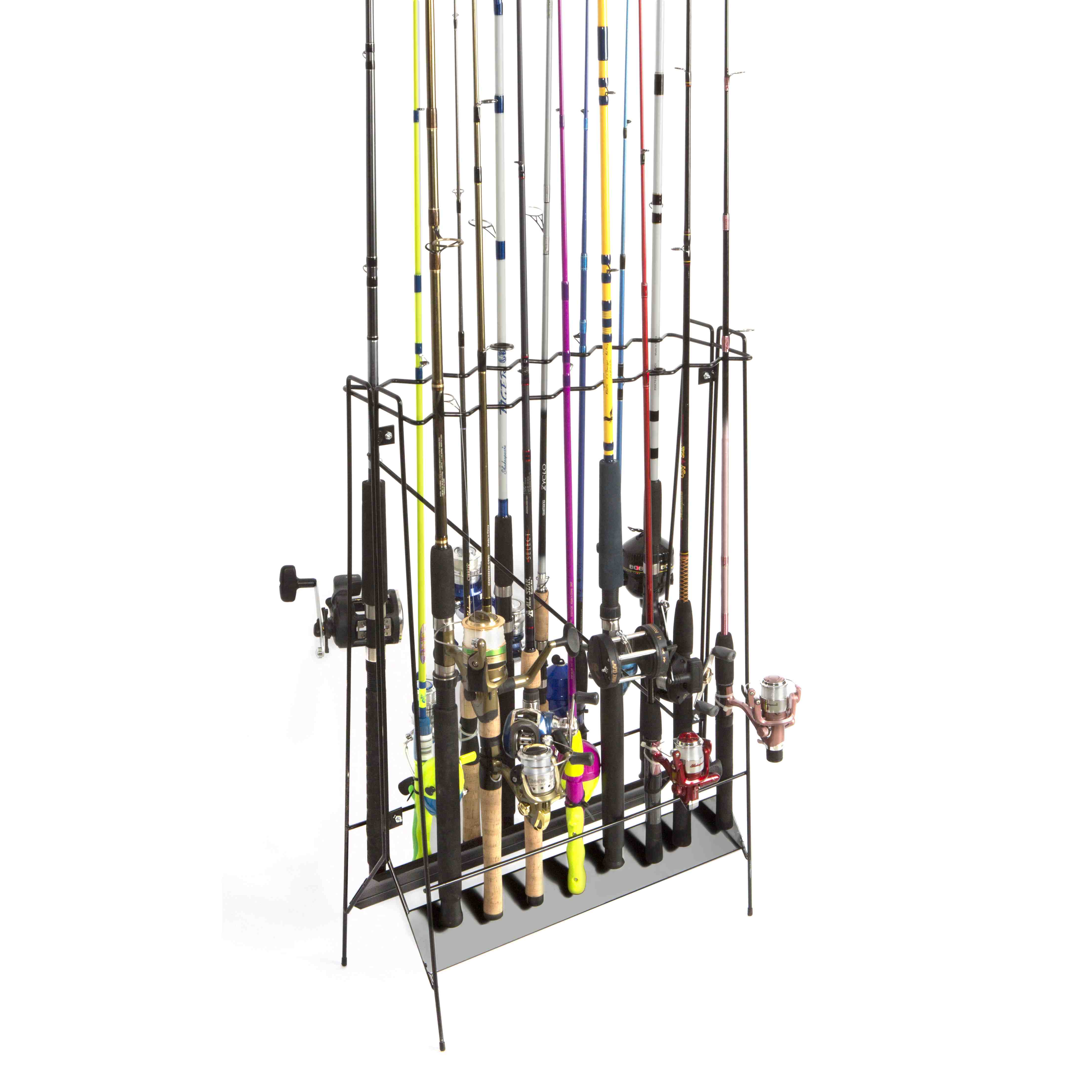 Rack'em 7016 Free Standing 16 Rod Rack 