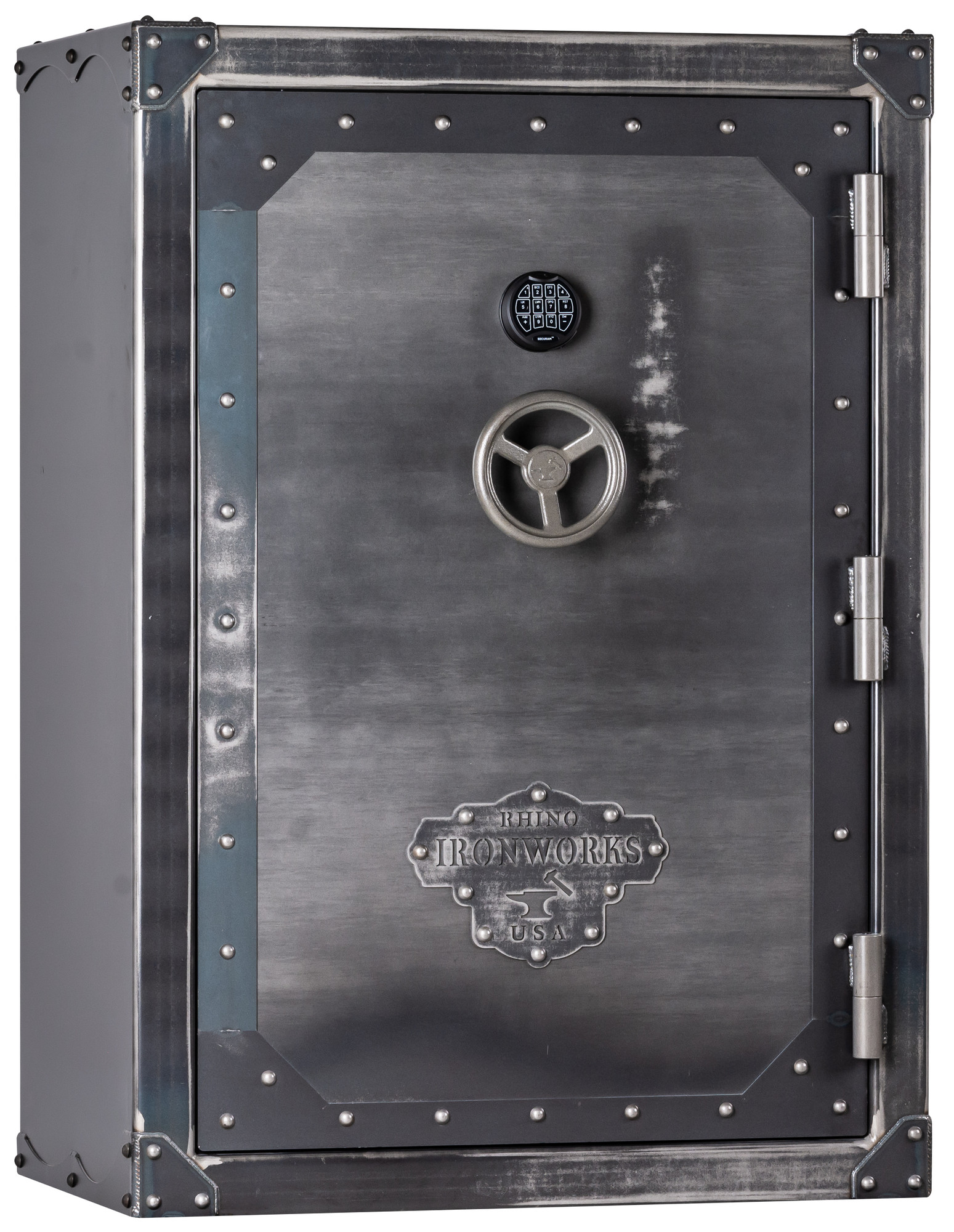 Rhino Ironworks Thunderbolt IWT6042X | 60"H x 42"W x 27"D | 54 Long Gun Safe | 170 Min 