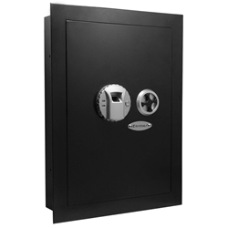 Barska AX13034 Black Biometric Wall Safe 