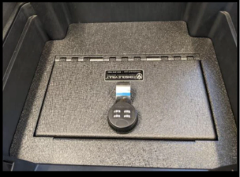 Console Vault- Chevrolet Suburban Center Console Car Safe: 2021 - 2025 
