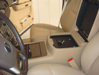 Console Vault Chevrolet Tahoe Floor Console: 2014 