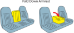 Ford F150 Fold Down Arm Rest Console Vault 2015 - 2016 - 1063-KL