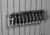 Datum Storage Argos WS-6810 - 10 Pistol Cradle for Cabinets and Racks - WS-6810-WS23
