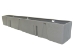 Du-Ha Behind-the-Seat Storage-Gun Case, 00-07 Chevrolet/GMC Silverado/Sierra Heavy Duty Crew Cab (Classic) - DU-HA-10013