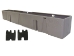 Du-Ha Behind-the-Seat Storage-Gun Case, 08-16 Ford F250 thru F550 Super Duty Crew Cab and Regular Cab - DU-HA-20054