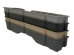 Du-Ha Underseat Storage-Gun Case, 04-08 Ford F150 Supercab/SuperCrew and 06-08 Lincoln Mark LT - DUHA-200