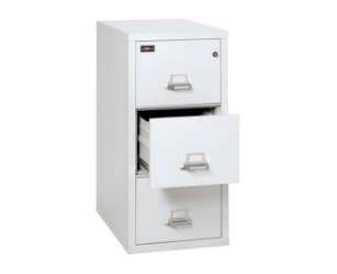 Fire King 2 Hour Rated File Cabinet 3 Drawers 