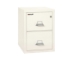 Fire King Classic Vertical File Cabinet - 2 Drawer - Legal - 25" Depth  - 2-2125-C
