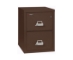 Fire King Classic Vertical File Cabinet - 2 Drawer - Letter - 25" Depth  - 2-1825-C