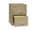 Fire King Classic Vertical File Cabinet - 2 Drawer - Letter - 25" Depth  - 2-1825-C