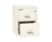 Fire King Classic Vertical File Cabinet - 2 Drawer - Letter - 31" Depth - 2-1831-C