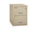Fire King Classic Vertical File Cabinet - 2 Drawer - Letter - 31" Depth - 2-1831-C