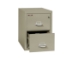 Fire King Classic Vertical File Cabinet - 2 Drawer - Letter - 31" Depth - 2-1831-C