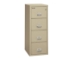 Fire King Classic Vertical File Cabinet 4 Drawers - Letter - 25" Depth - 4-1825-C