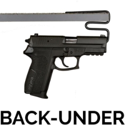 Gun Storage Solutions - Back-Under Handgun Hanger - BUHH2 - 2 Pack 