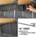Gun Storage Solutions Mag Minder - Gun Magazine Storage Rack - MGMNDR