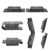 Gun Storage Solutions - Multi-Mag Gun Magnet - MULTMAG2