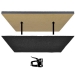 Gun Storage Solutions - Rifle Rod Shelf liner Liner - RRSL-19x30