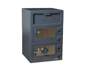 Hollon FDD-3020EK Double Door Depository Safe 