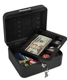 Honeywell 6111 Convertible Cash & Key Box 