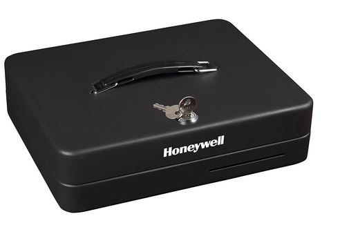 Honeywell 6113 Deluxe Steel Cash Box 