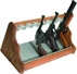 Liberty Oak Pistol Racks - 8-Gun, Silver