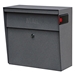 MailBoss 7161 Metro Wall Mount Locking Mailbox - Granite - GS7161