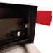 MailBoss 7164 Metro Wall Mount Locking Mailbox - Bronze - GS7164