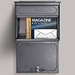 MailBoss 7175 Townhouse Wall Mount Locking Mailbox - Galaxy - GS7175