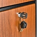 MailBoss 7427 Locking Security Drop Box Wood Grain - 7427 