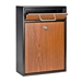 MailBoss 7427 Locking Security Drop Box Wood Grain - 7427 