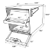 MailBoss 7510 Mail Manager Wood Grain - GS7510