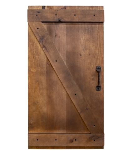  Mini Barn Door Concealment Barndoor Cherry 1