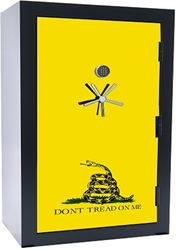 Old Glory Tactical Gun Safe - Gadsden Flag - 45 Gun Capacity - 2 Hour Rating 