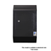 Protex WDB 110E II Black Letter Size Wall Drop Box w/ Electronic Lock