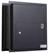 Protex WDS-311 Black Through-The-Wall Locking Drop Box