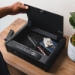 RPNB RP19001F Pistol Safe with Biometric Fingerprint Lock, For 2 Pistols - RP19001F