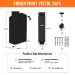 RPNB RP311F Desk Mounted Handgun Safe with Biometric Lock - RP311F