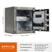 RPNB RPFV45 Large Home Retro Style Biometric Safe with Jewelry Drawer - RPFV45