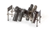 Rack'em 6007 - 7 Pistol Stack-able Rack