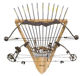 Rush Creek 2-Bow, 12-Arrow Wall Rack 