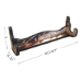 Rush Creek AMERICANA SINGLE RIFLE/SHOTGUN WALL STORAGE DISPLAY RACK - 38-4060