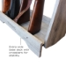 Rush Creek BARN WOOD 8-GUN FLOOR RACK - 38-4058