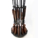 Rush Creek Black Spinning 12 Gun Floor Rack with Adjustable Height - 38-8020
