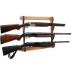 Rush Creek AMERICAN CHERRY 3 GUN WALL RACK