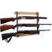 Rush Creek AMERICAN CHERRY 3 GUN WALL RACK - 38-4040