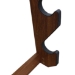 Rush Creek DARK WALNUT 3 GUN WALL RACK - 38-4041