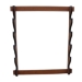 Rush Creek DARK WALNUT 5 GUN WALL RACK - 38-4045