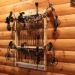 Rush Creek REALTREE 2-BOW 12-ARROW WALL RACK - 39-4003